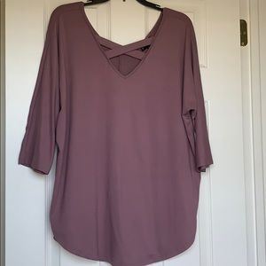 BOBEAU - Violet/Mauve Top